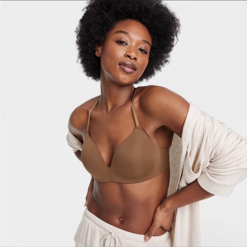 NWOT Auden The Bliss Bra Dark Tan Size 32C